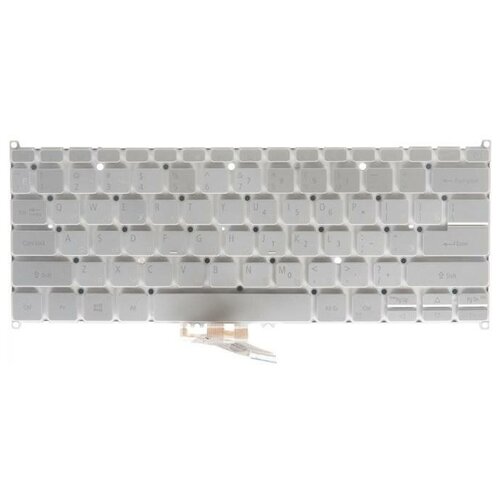 Клавиатура для ноутбука Acer Swift 5 SF514-52T серебристая с подсветкой 4919₽