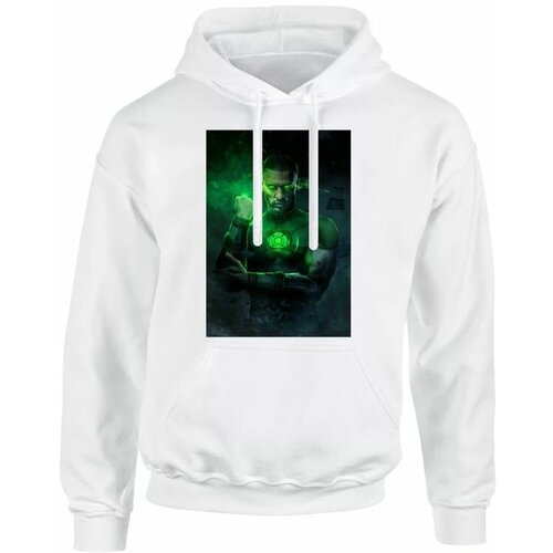 фото Толстовка зелёный фонарь, green lantern №2, 70, 11xl suvenirof-shop