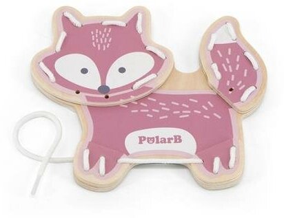 Шнуровка Viga Toys PolarB Зверята, 4 элемента (44044) - фото №8