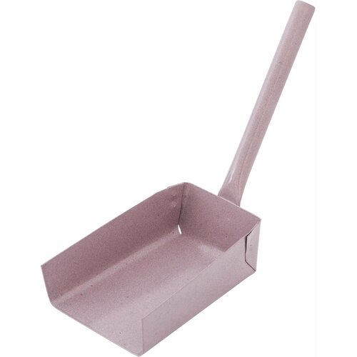 Совок-лопатка для каминной золы 25 см цвет серый прочный легкий для удаления сгоревших остатков из печи камина мангала для весенней уборки мусора на даче приусадебной или дворовой территории 601₽