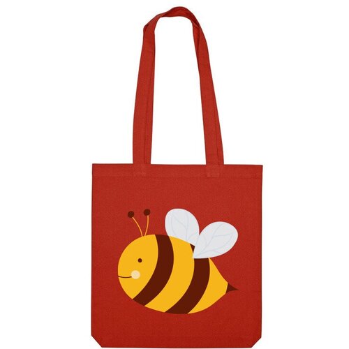 фото Сумка шоппер us basic, красный