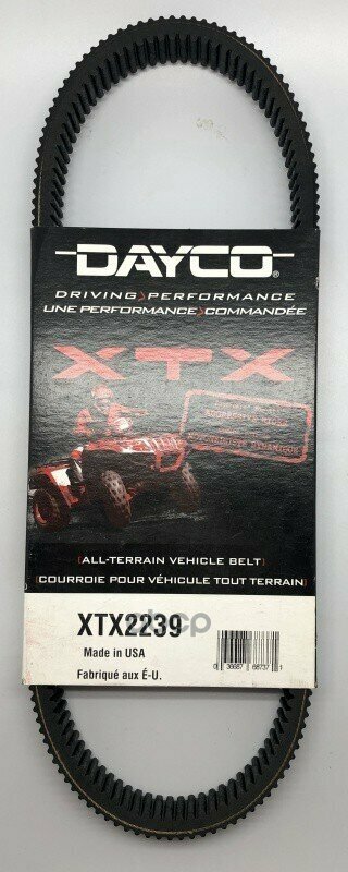 Xtx2239_ремень Вариаторный! Polaris Ranger/Sportsman Dayco арт. XTX2239