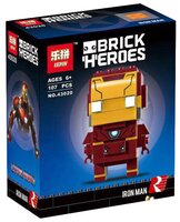 Конструктор Lepin Brick Heroes 43020 Железный человек
