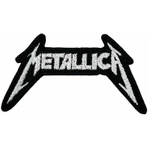 Нашивка (шеврон, патч) Metallica на термоплёнке, Tixxi Studio, 90х50 мм нашивка шеврон патч limited edition tixxi studio термоаппликация на термоплёнке 85х41 мм