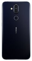 Смартфон Nokia 8.1 64GB индиго с серебром