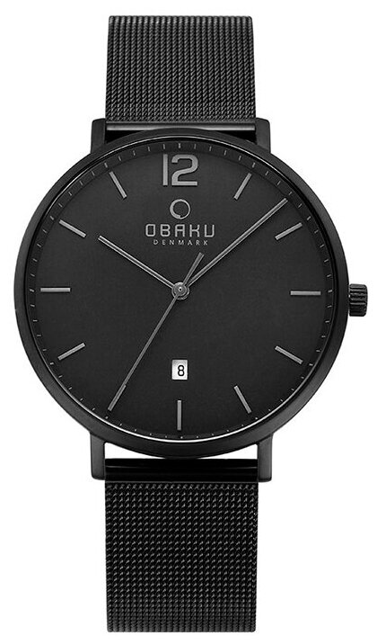 Наручные часы OBAKU, черный