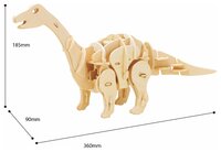 Сборная модель Robotime Мини Апатозавр со звуковым управлением (D450)