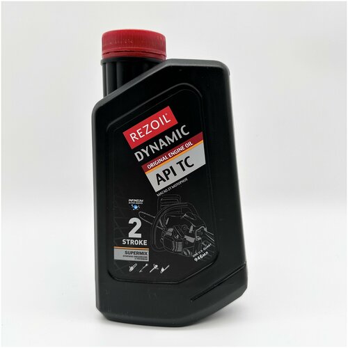Масло моторное для 2-х тактных двигателей REZOIL DYNAMIC 2T 1 л. (минеральное)