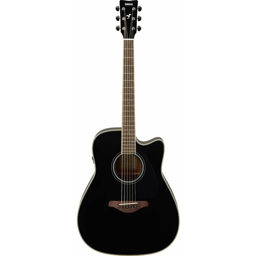 Трансакустическая гитара Yamaha FGC-TA Black трансакустическая гитара yamaha ll ta