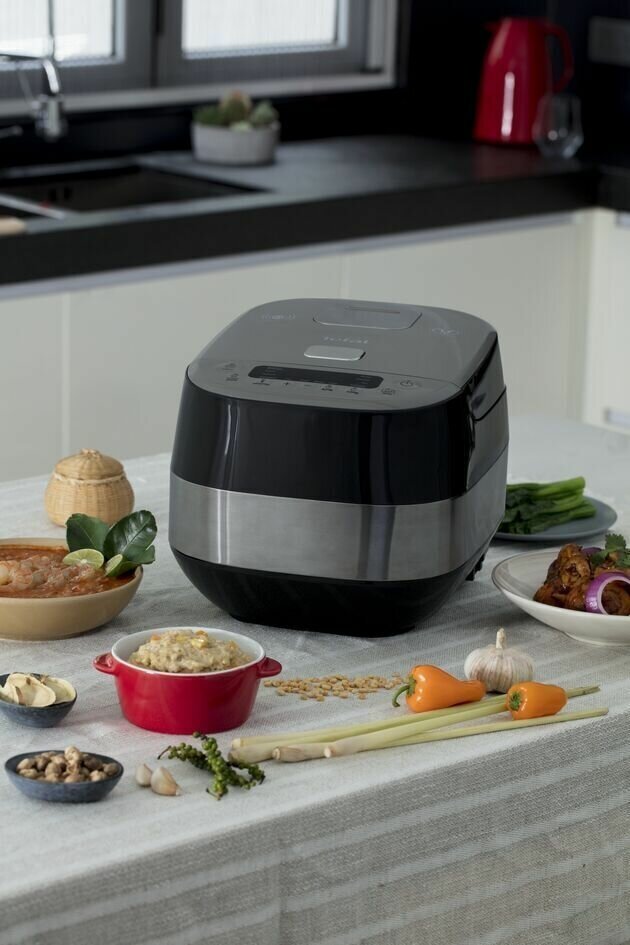 Мультиварка Tefal RK802B32, серебристый