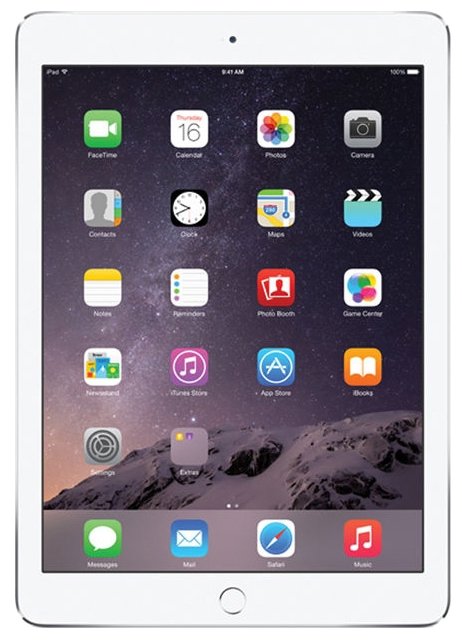 9.7" Планшет Apple iPad Air 2 Wi-Fi, RU, 2/16 ГБ, Wi-Fi, iOS, Silver