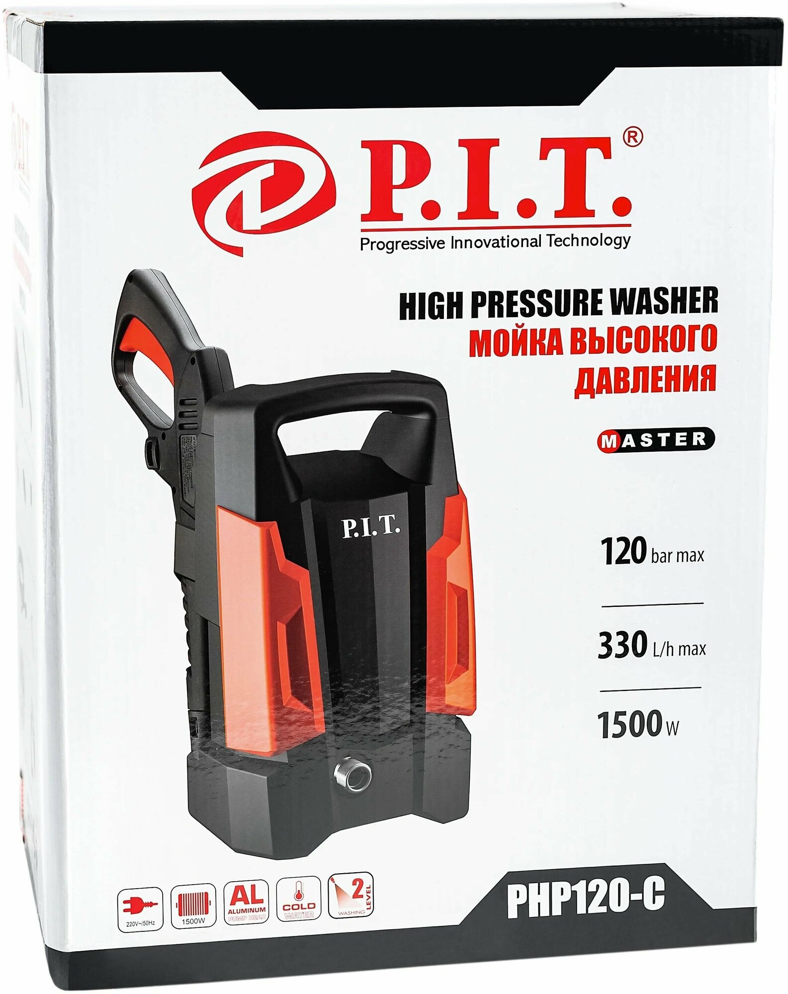 Мойка высокого давления P.I.T. PHP120-C - фотография № 4