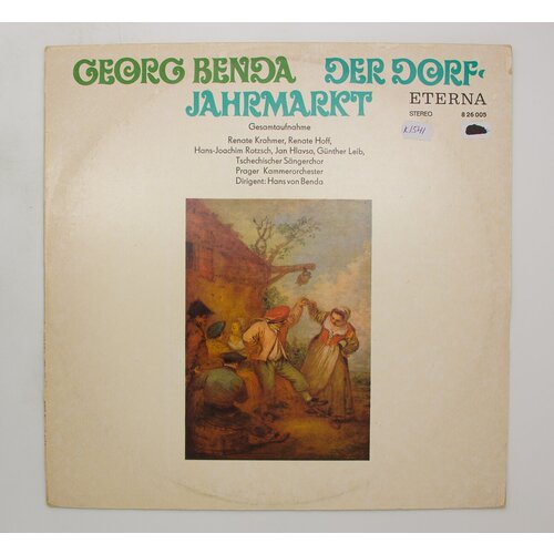 Виниловая пластинка Georg Anton Benda - Der Dorfjahrmarkt виниловая пластинка georg anton benda der dorfjahrmarkt lp