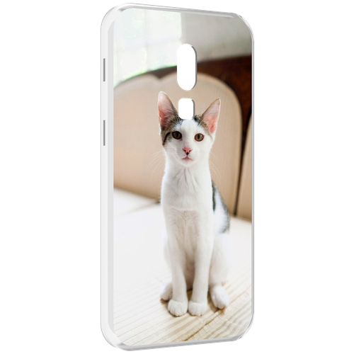 Чехол MyPads порода кошка эгейская для Meizu V8 задняя-панель-накладка-бампер чехол mypads порода кошка эгейская для meizu 15 задняя панель накладка бампер