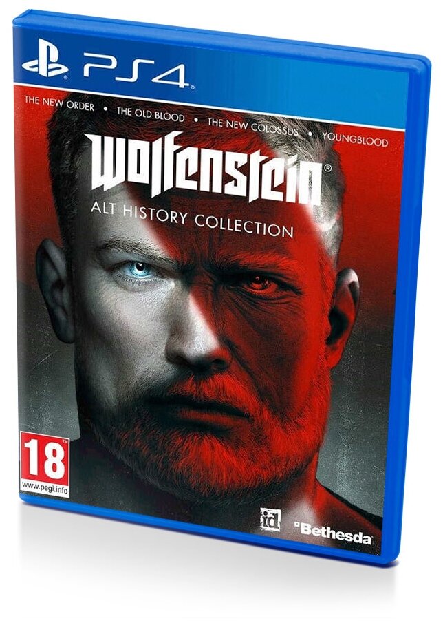 Игра для PlayStation 4 Wolfenstein - Alt History Collection