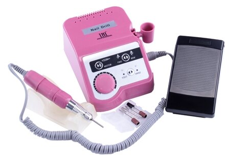 Аппарат для маникюра и педикюра TNL Professional МР-18, 35000 об/мин, розовый