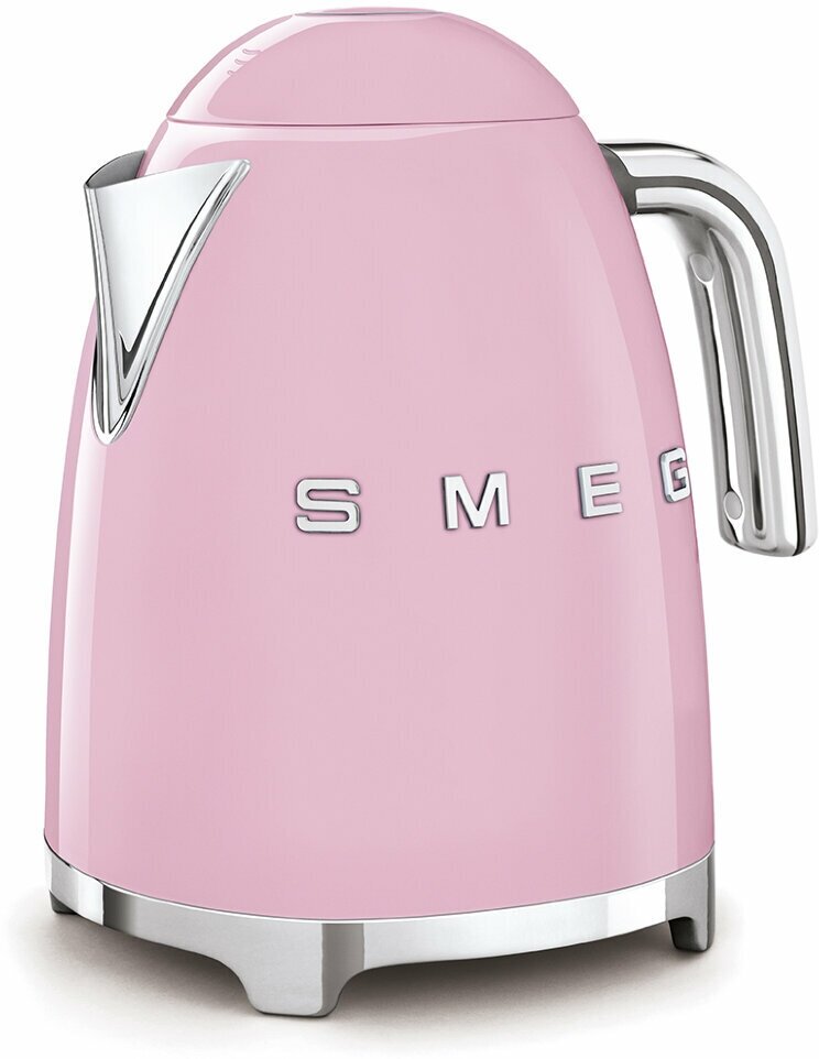 Чайник электрический, объем 1,7 л, Розовый Smeg KLF03PKEU