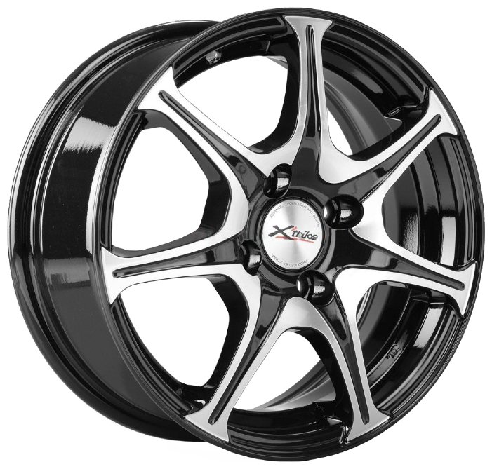 Диск колесный X-trike X-110 6x14/4x114.3 D67.1 ET35 BK/FP