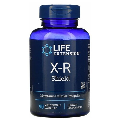 Life Extension X-R Shield (Целостность клеток и здоровье ДНК) 90 вег капсул (Life Extension)