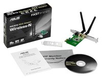 Wi-Fi адаптер ASUS PCE-N15 зеленый