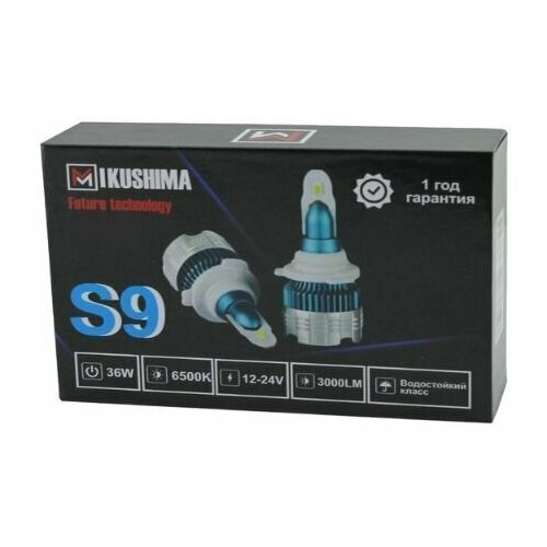 Светодиодные лампы MIKUSHIMA S 9 HB4 9006 (2шт)