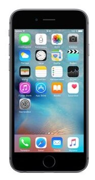 Смартфон Apple iPhone 6S 32 ГБ, 1 SIM, серый космос