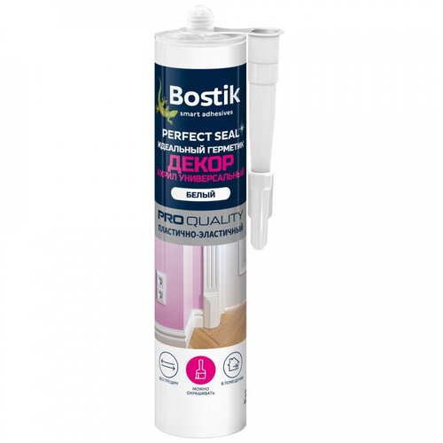 Bostik Perfect Seal Идеальный герметик акрил Экстра 280мл bostik perfect seal идеальный герметик ванная силикон экстра прозрачный 280мл