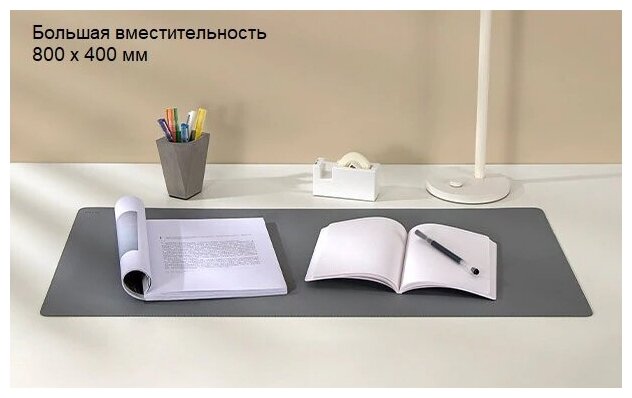 Коврик Xiaomi Extra Large Dual Material Mouse Pad Gray (XMSBD21YM)