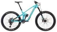 Горный (MTB) велосипед KONA Process 153 CR/DL 27.5 (2018) gloss aqua w/copper/charcoal decals XL (18