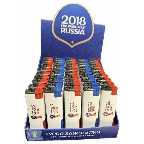Турбо зажигалка газовая набор 50 шт