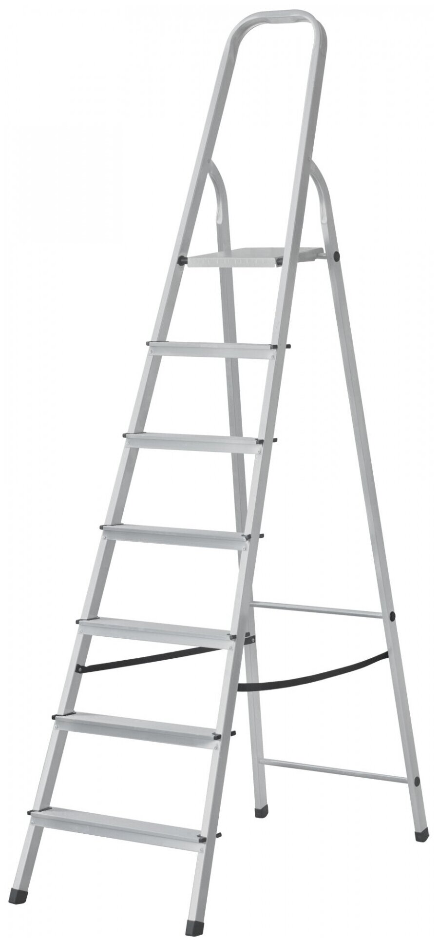 Лестница-стремянка алюминиевая, 7 ступеней, вес 4,94 кг 65345