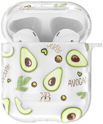 Чехол Kingxbar Fruit для Apple Airpods Avocado