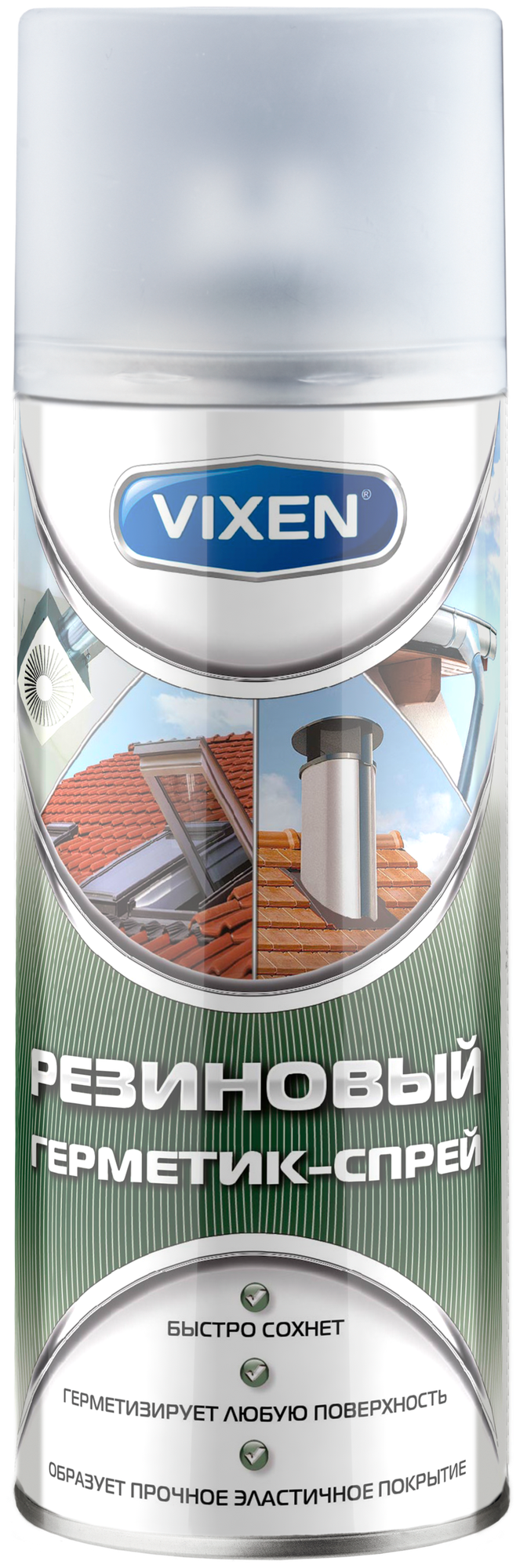 VX90200 VIXEN Герметик резиновый спрей 520 мл VIXEN VX90200