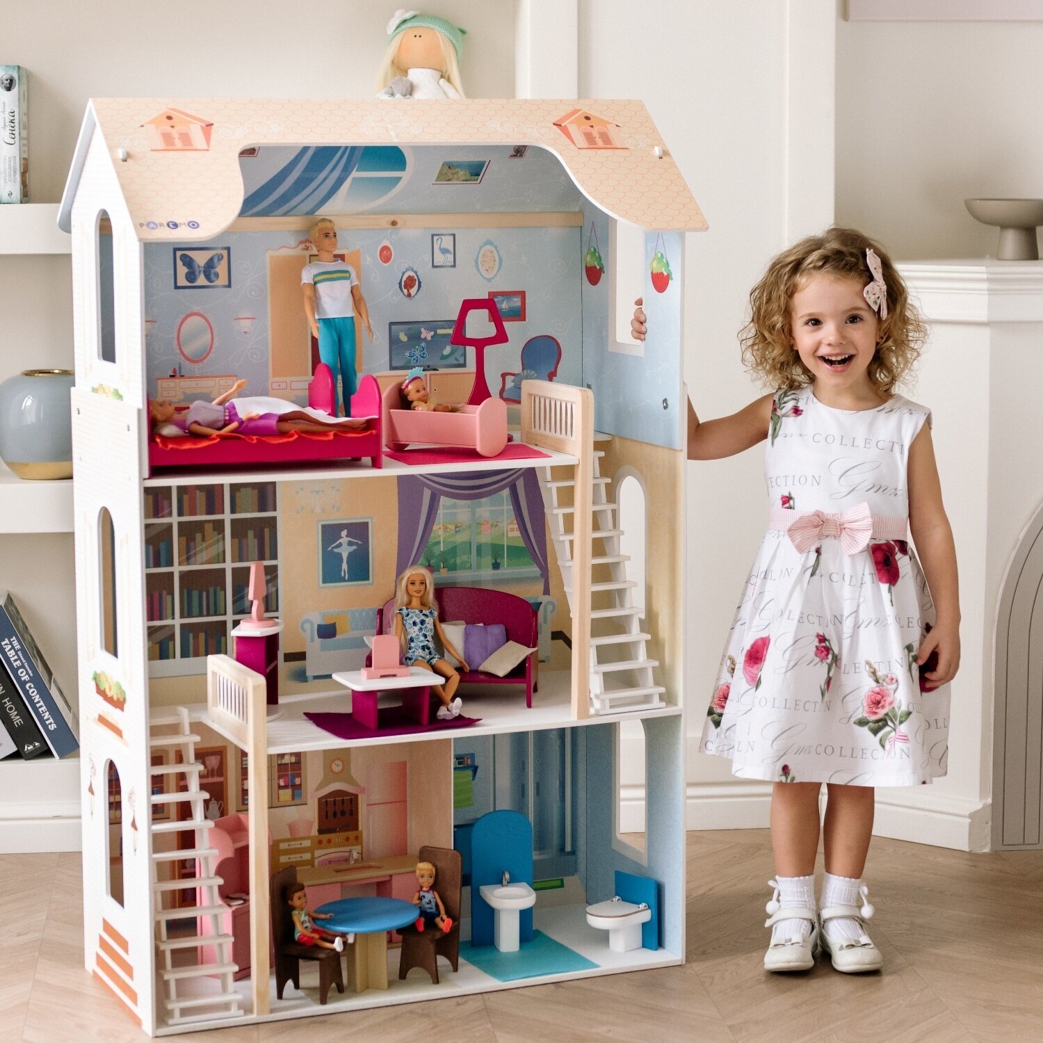 Домик для Barbie (Барби) PAREMO ШАРМ - фото №1