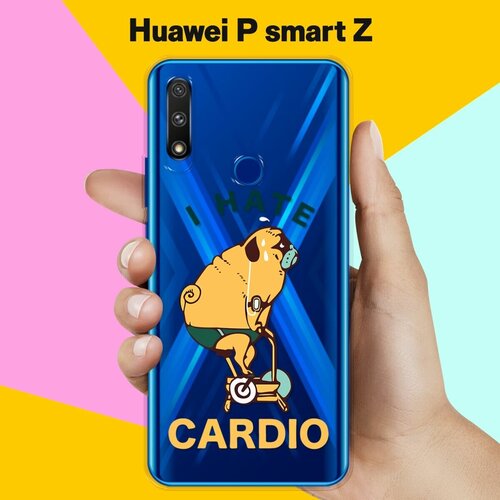 Силиконовый чехол Не люблю кардио на Huawei P smart Z силиконовый чехол не люблю кардио на huawei p smart z