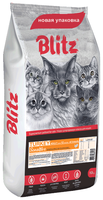 Корм для кошек Blitz Adult Cats Turkey dry (10 кг)