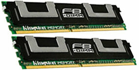 Оперативная память Kingston 8 ГБ (4 ГБ x 2) DDR2 667 МГц CL5 (KVR667D2D4F5K2/8G)