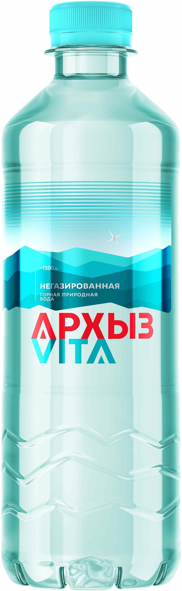 Питьевая вода Архыз Vita негазированная, ПЭТ, 0.5 л