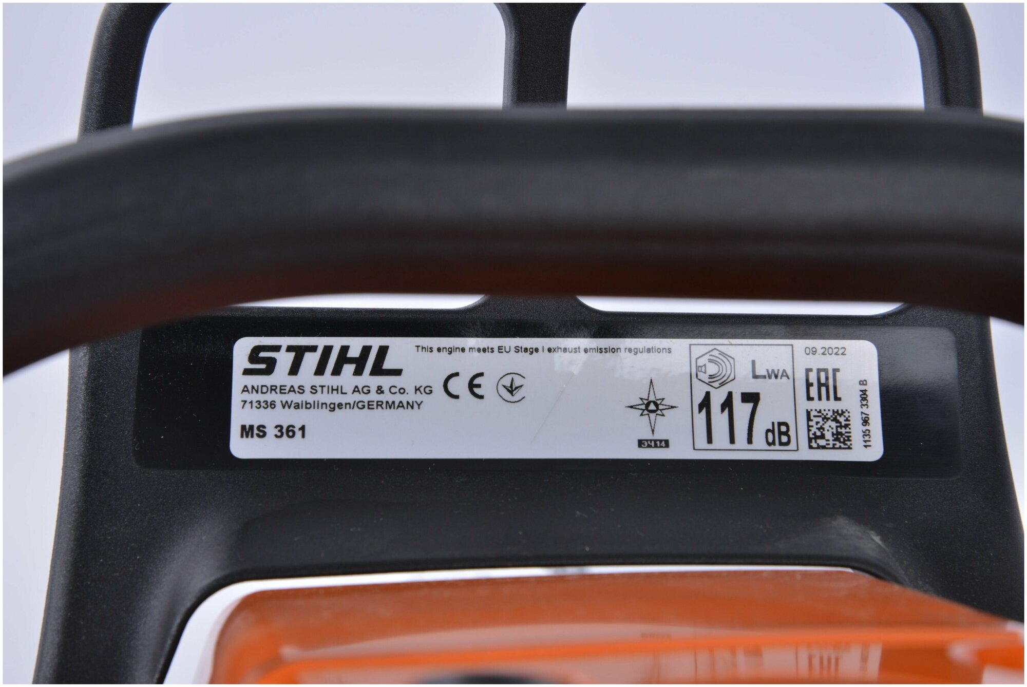 Бензопила Stihl MS 361 - фотография № 12