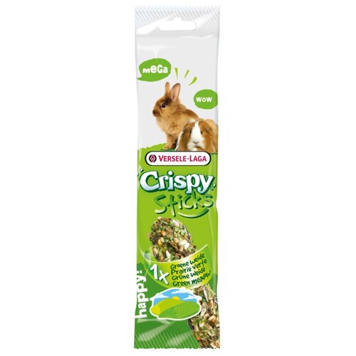 Versele-Laga Crispy Зеленый луг палочка для кроликов и морских свинок 70 гр