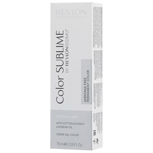 фото Revlon Professional Revlonissimo Color Sublime стойкая краска для волос, 75 мл, 6.13 темный блондин пепельно-золотистый