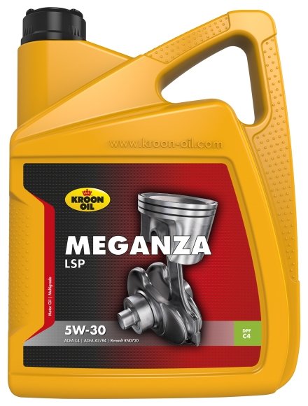 Синтетическое моторное масло Kroon-Oil Meganza LSP 5W-30 (5л)