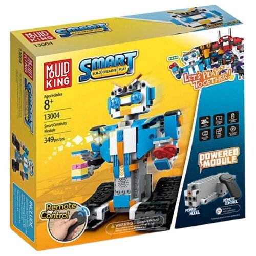 конструктор lego marvel super heroes 76171 майлс моралес робот 125 дет Конструктор Mould King Smart (Almubot) 13004 M4, 349 дет.