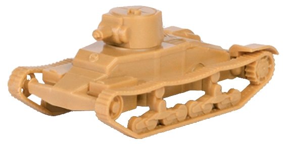 Сборная модель Звезда Британский пехотный танк Матильда МК-I, 1/100 6191