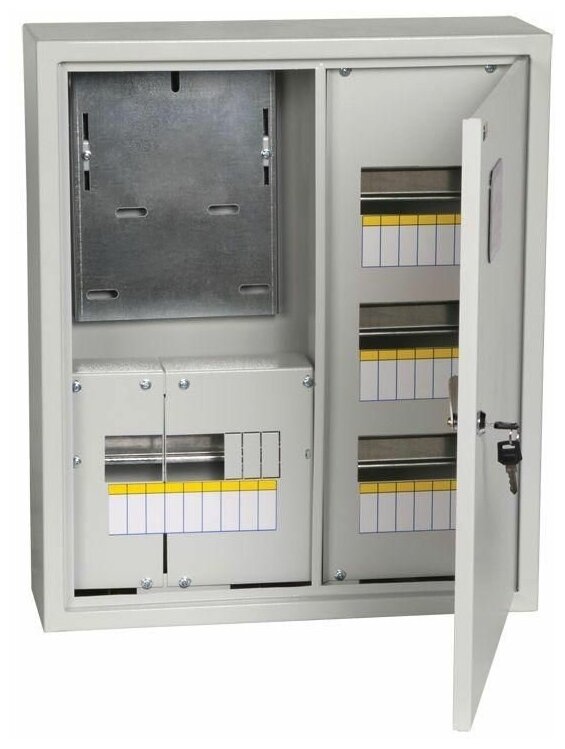 Корпус металлический ЩУРн-3/24 (560х480х165мм) IP31 TITAN IEK MKM32-N-24-31-ZO