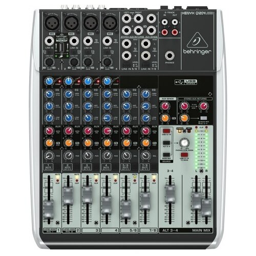 фото Микшерные пульты аналоговые behringer q1204usb