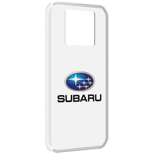 Чехол MyPads subaru-4 мужской для Black Shark 3 5G / Black Shark 3S задняя-панель-накладка-бампер