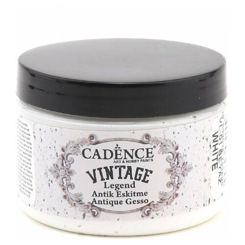 Античный грунт-краска Cadence Vıntage Legend. White-01