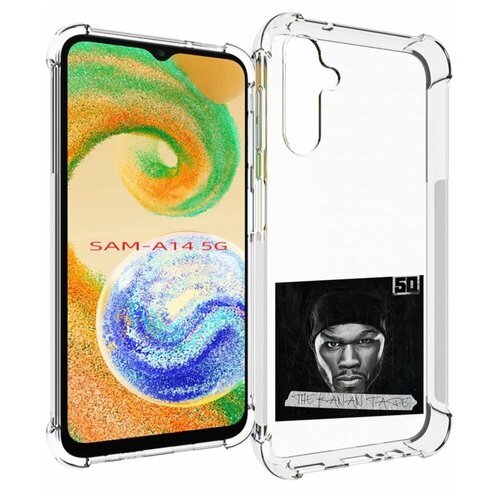 Чехол MyPads 50 Cent - The Kanan Tape для Samsung Galaxy A14 4G/ 5G задняя-панель-накладка-бампер