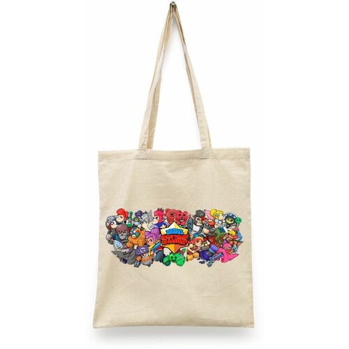 фото Сумка шоппер каждому своё, бежевый